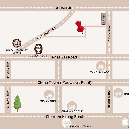 The Character Yaowarat V เดอะ คาแรคเตอร์ เยาวราช 3 Leilighet Bangkok Eksteriør bilde